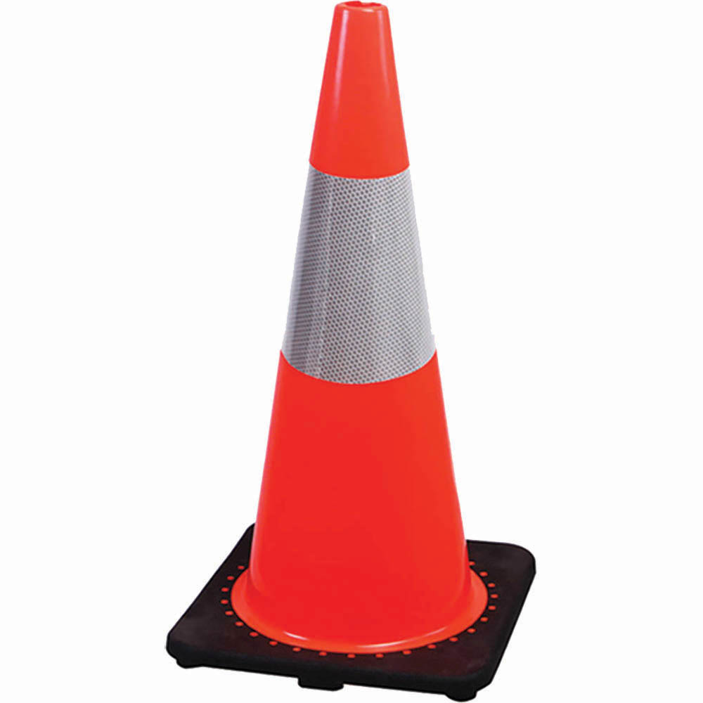 Image for BRADY TRAFFIC CONE REFLECTIVE HI-VIS TAPE 700MM ORANGE from Memo Office and Art