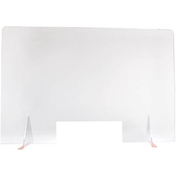 Image for TRAFALGAR ACRYLIC SNEEZE GUARD SCREEN 1200 X 800MM LARGE from Mitronics Corporation