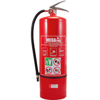 brady fire extinguisher air/water 9 litre