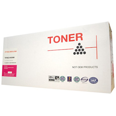 Image for WHITEBOX COMPATIBLE BROTHER TN240 TONER CARTRIDGE MAGENTA from Mitronics Corporation