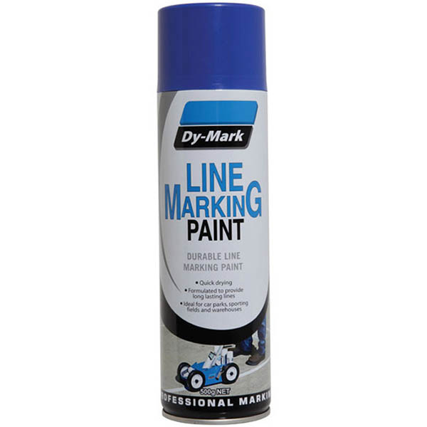 Image for DY-MARK LINE MARKING SPRAY PAINT 500G BLUE from BusinessWorld Computer & Stationery Warehouse