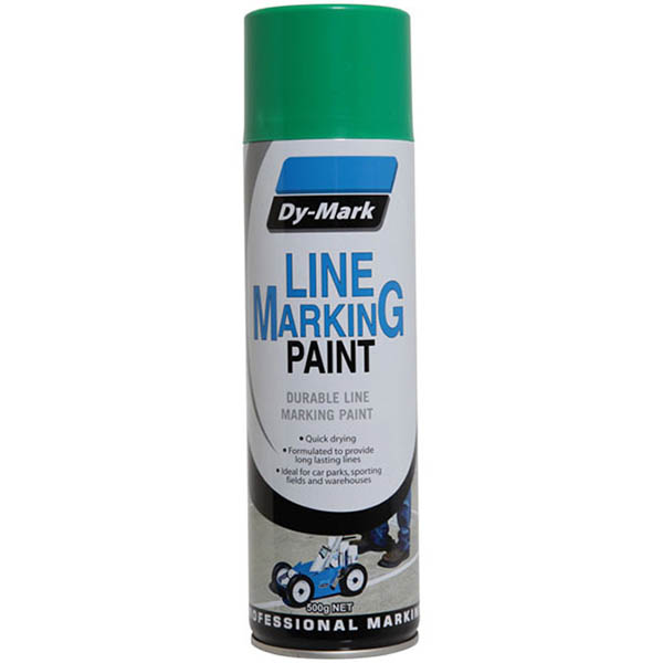 Image for DY-MARK LINE MARKING SPRAY PAINT 500G GREEN from Office Heaven
