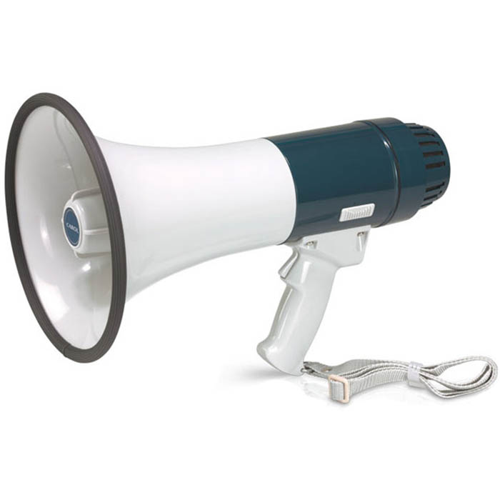 Image for TRAFALGAR MEGAPHONE WITH SIREN from Mercury Business Supplies