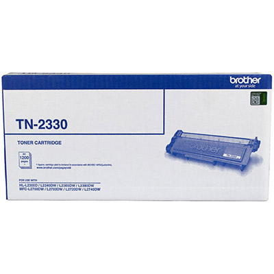Image for BROTHER TN2330 TONER CARTRIDGE BLACK from Mercury Business Supplies