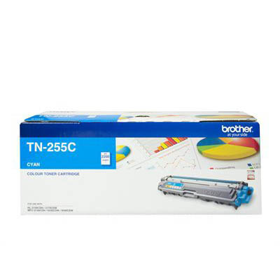 Image for BROTHER TN255C TONER CARTRIDGE CYAN from Mitronics Corporation