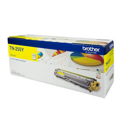 Image for BROTHER TN255Y TONER CARTRIDGE YELLOW from York Stationers