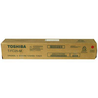 Image for TOSHIBA TFC25M TONER CARTRIDGE MAGENTA from York Stationers