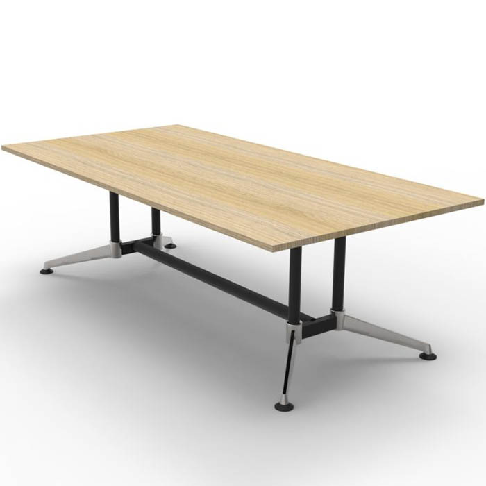 Image for RAPIDLINE TYPHOON MEETING TABLE 1800 X 900 X 750MM NATURAL OAK from Challenge Office Supplies