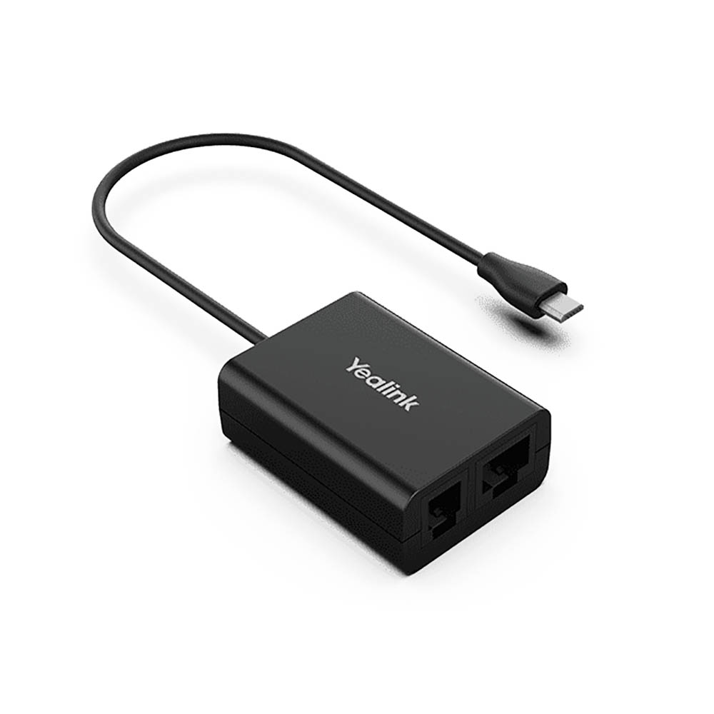 Image for YEALINK EHS60 WIRELESS HEADSET ADAPTER BLACK from That Office Place PICTON