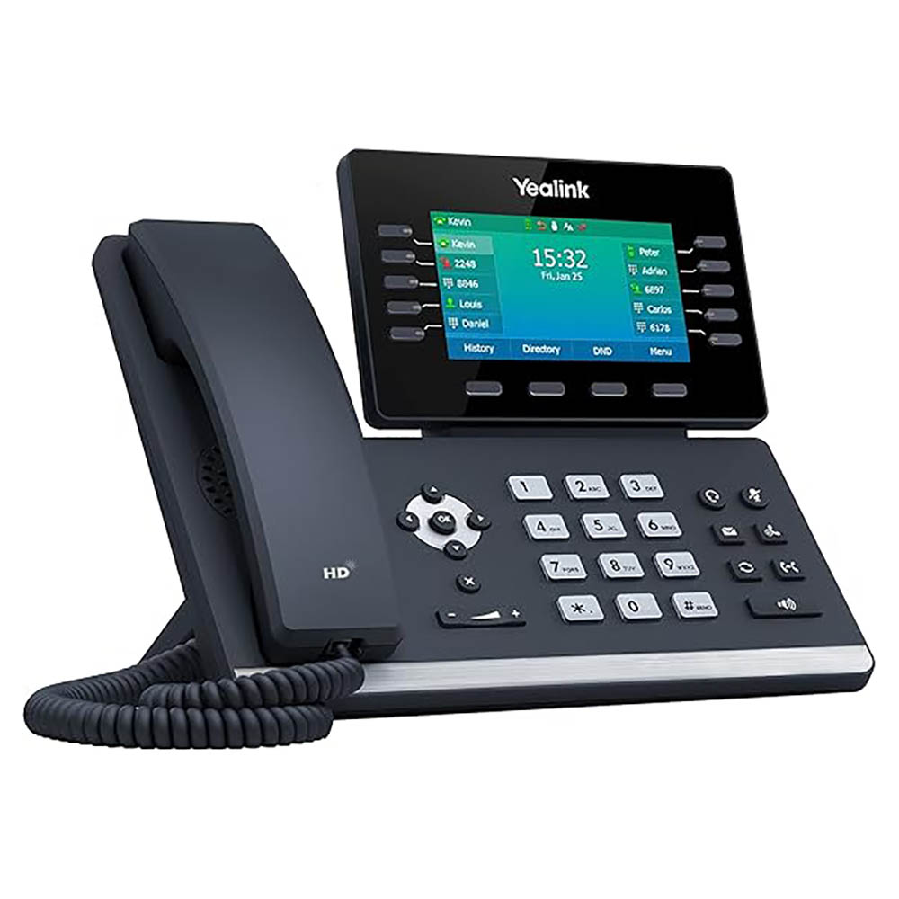 Image for YEALINK T54W SERIES V2 IP PHONE BLACK from Mitronics Corporation