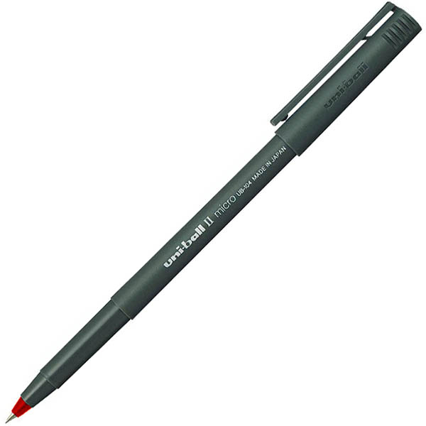 Image for UNI-BALL UB-103 II LIQUID INK ROLLERBALL PEN 0.7MM RED from Memo Office and Art