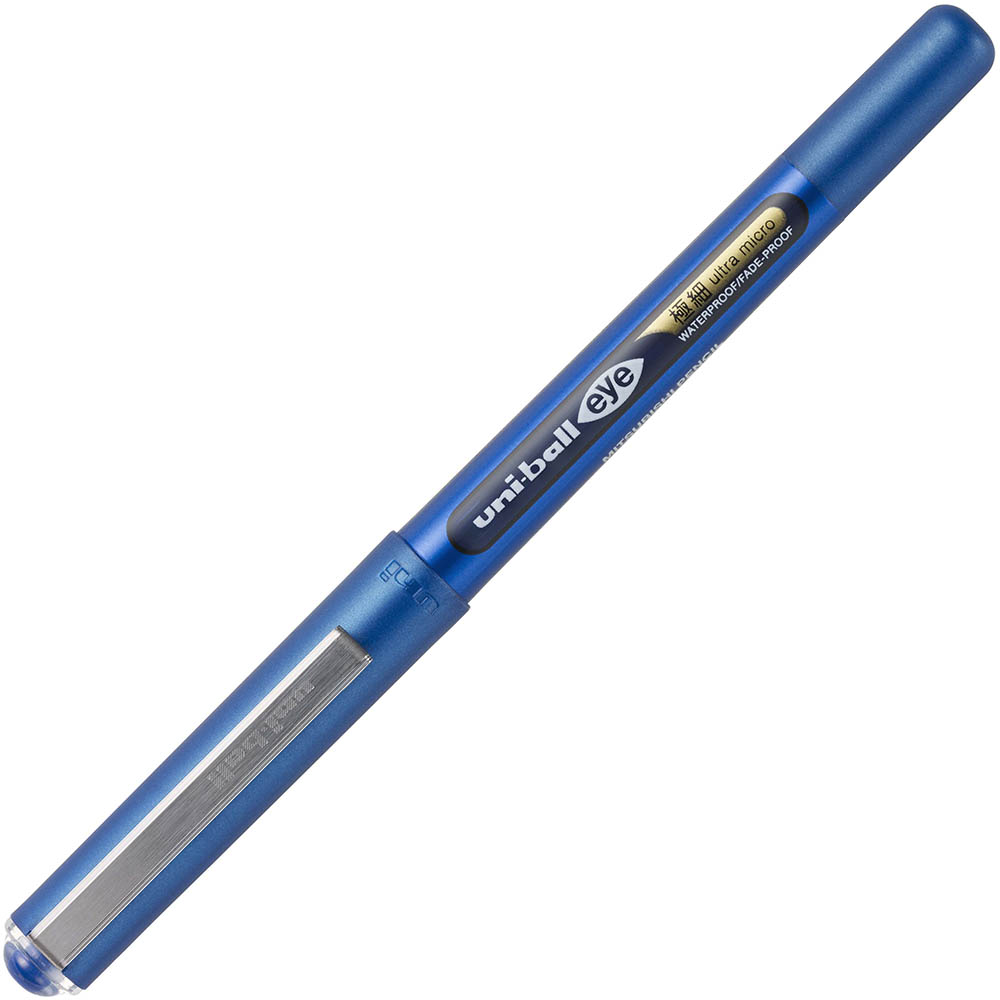 Image for UNI-BALL UB150-038 EYE LIQUID INK ROLLERBALL PEN 0.38MM BLUE from Memo Office and Art