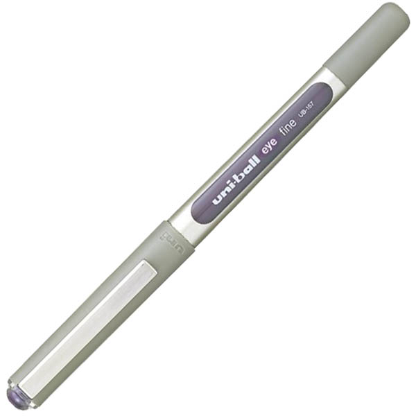 Image for UNI-BALL UB157 EYE LIQUID INK PEN ROLLERBALL 0.7MM VIOLET from Office Heaven