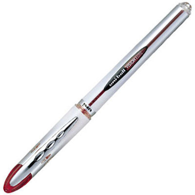 Image for UNI-BALL UB200 VISION ELITE ROLLERBALL PEN 0.8MM RED from Office Express