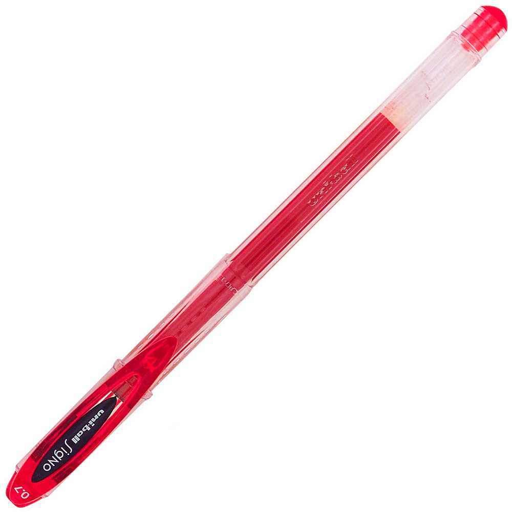 Image for UNI-BALL UM120 SIGNO GEL INK ROLLERBALL PEN 0.7MM RED from Challenge Office Supplies