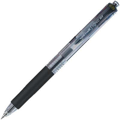 Image for UNI-BALL UMN138 SIGNO RETRACTABLE GEL INK ROLLERBALL PEN 0.38MM BLACK BOX 12 from Memo Office and Art