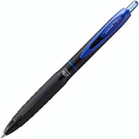 uni-ball umn307 signo retractable gel ink rollerball pen 0.7mm blue