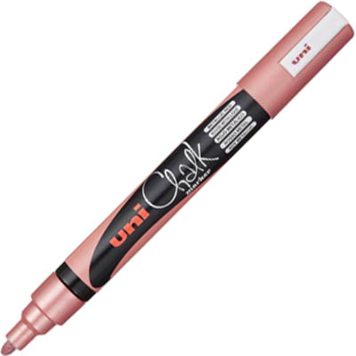 Image for UNI-BALL CHALK MARKER BULLET TIP 2.5MM METALLIC RED from BusinessWorld Computer & Stationery Warehouse