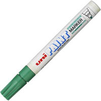 uni-ball px-20 paint marker bullet 2.8mm green