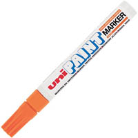 uni-ball px-20 paint marker bullet 2.8mm orange