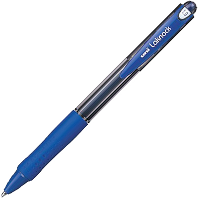 Image for UNI-BALL SN100 LAKNOCK RETRACTABLE BALLPOINT PEN 1.0MM BLUE from ONET B2C Store