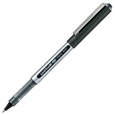 Image for UNI-BALL UB150 EYE LIQUID INK ROLLERBALL PEN 0.5MM BLACK from York Stationers