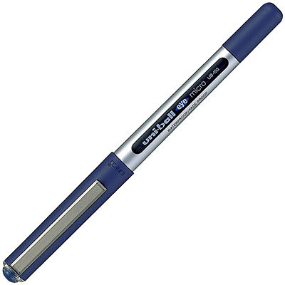 Image for UNI-BALL UB150 EYE LIQUID INK ROLLERBALL PEN 0.5MM BLUE from Clipboard Stationers & Art Supplies