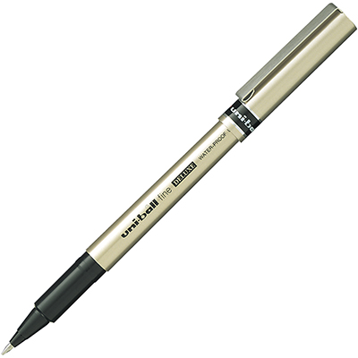 Image for UNI-BALL UB-177 DELUXE LIQUID INK ROLLERBALL PEN 0.7MM BLUE from That Office Place PICTON