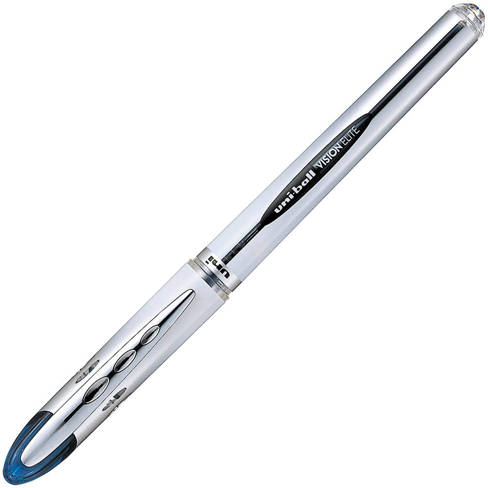 Image for UNI-BALL UB200 VISION ELITE ROLLERBALL PEN 0.8MM BLUE from Challenge Office Supplies