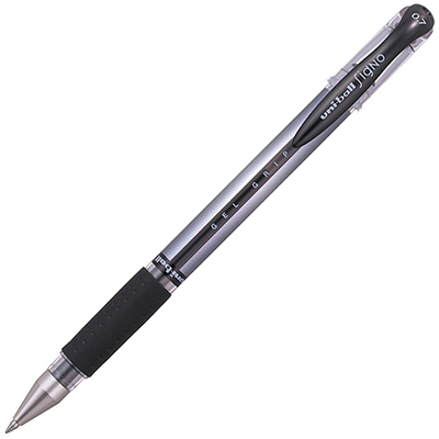 Image for UNI-BALL UM151 SIGNO GEL GRIP COMFORT GEL INK PEN 0.7MM BLACK from That Office Place PICTON