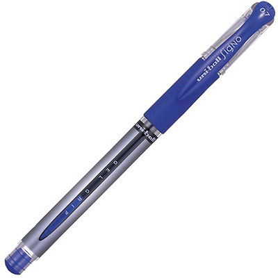 Image for UNI-BALL UM151 SIGNO GEL GRIP COMFORT GEL INK PEN 0.7MM BLUE from Office Express