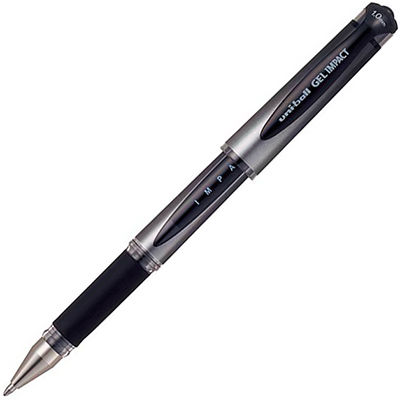 Image for UNI-BALL UM153 SIGNO GEL INK PEN 1.0MM BLACK from Australian Stationery Supplies
