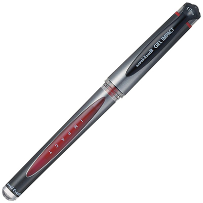 Image for UNI-BALL UM153 SIGNO GEL INK PEN 1.0MM RED from Office Heaven
