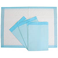 livingstone incontinence underpad 5-ply tissue 56 x 40cm 170ml machine cut blue box 250