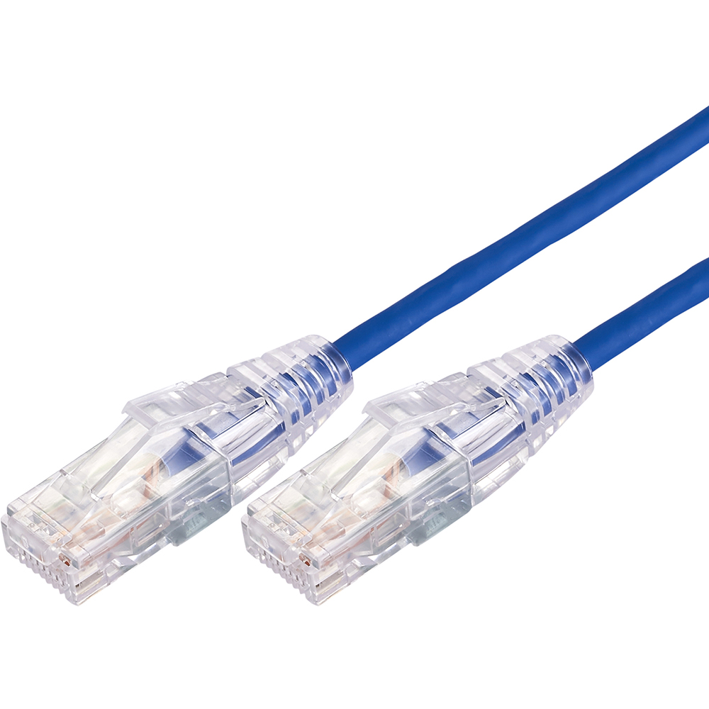 Image for COMSOL ULTRA THIN NETWORK CABLE CAT6A 5M BLUE from Office Heaven
