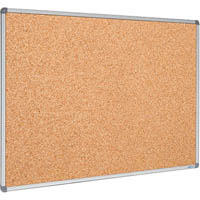 visionchart corporate cork pinboard 1200 x 900mm