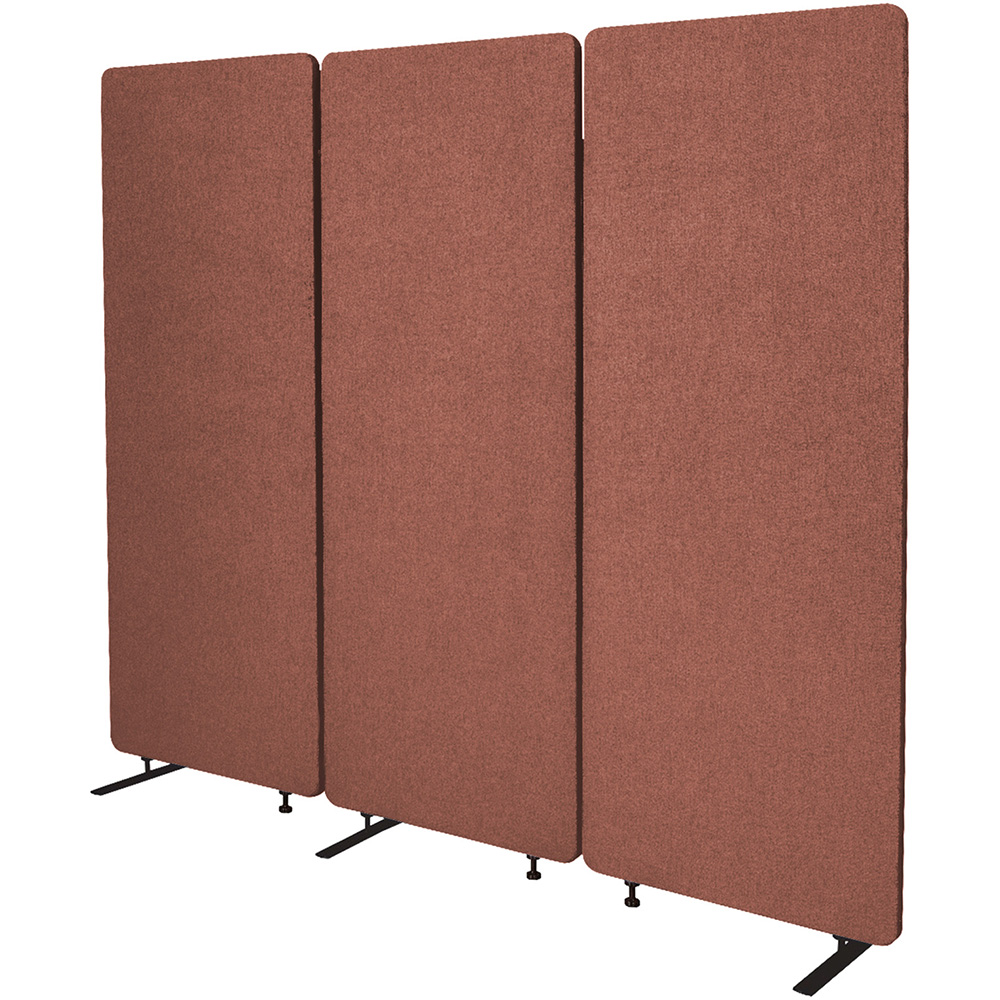 Image for VISIONCHART ZIP ACOUSTIC TRIPLE EXTENSION PANEL 1650 X 1830MM COPPER from Clipboard Stationers & Art Supplies