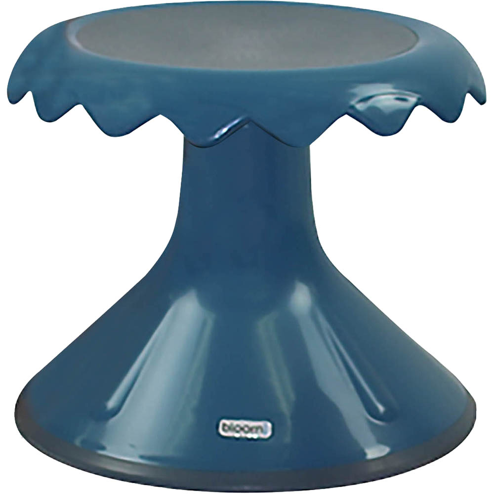 Image for VISIONCHART EDUCATION SUNFLOWER STOOL 310MM HIGH OCEAN BLUE from Challenge Office Supplies