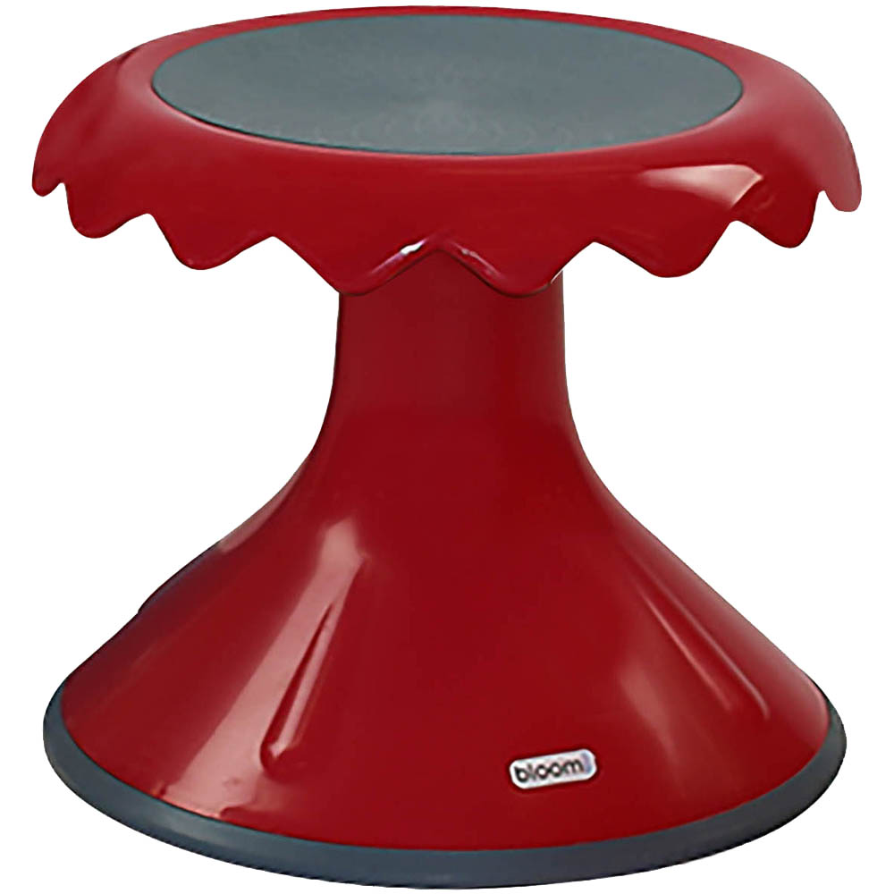 Image for VISIONCHART EDUCATION SUNFLOWER STOOL 310MM HIGH DARK RED from Mitronics Corporation