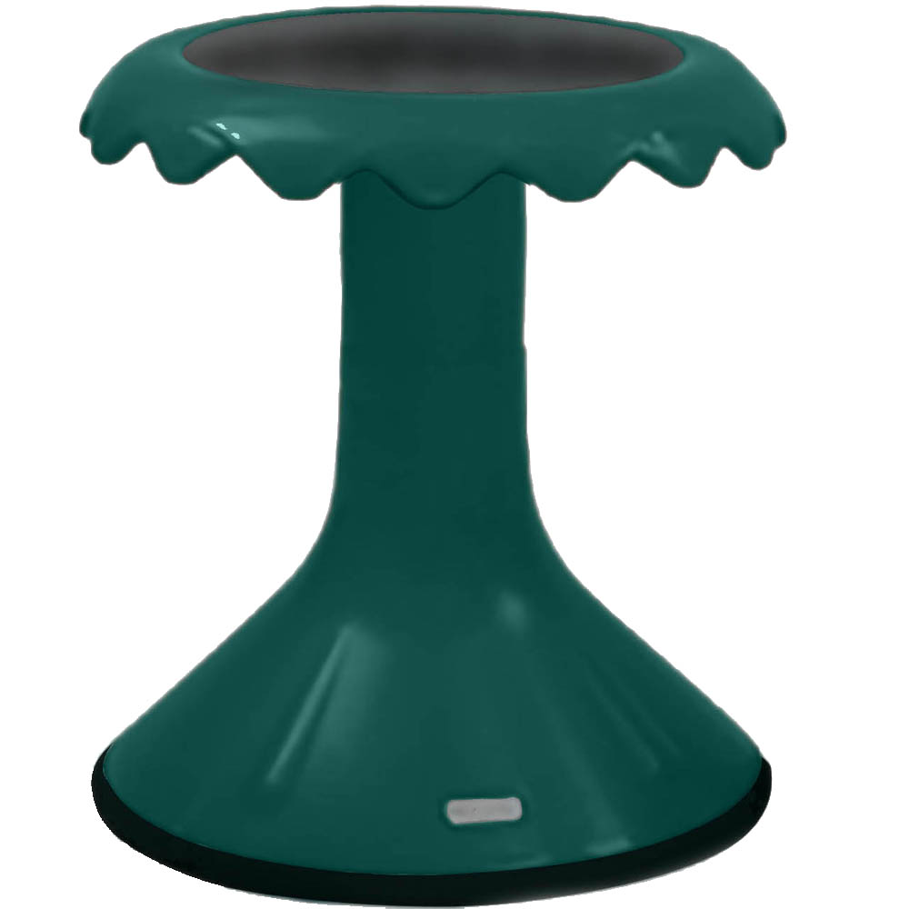 Image for VISIONCHART EDUCATION SUNFLOWER STOOL 370MM HIGH LAKE GREEN from Mitronics Corporation