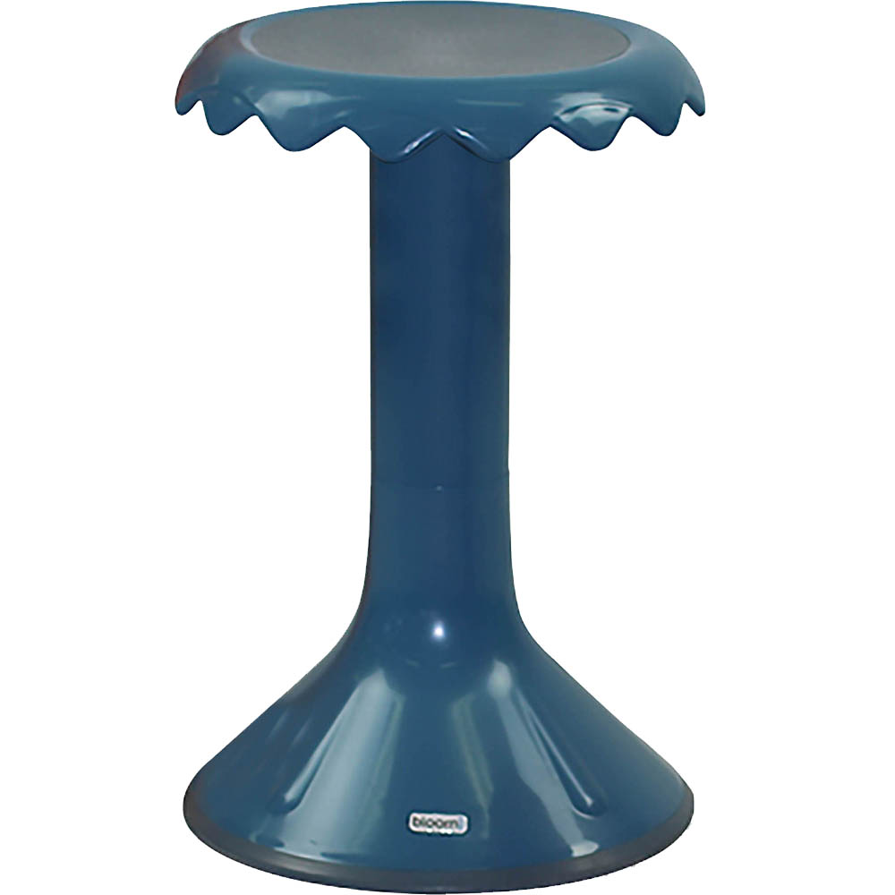 Image for VISIONCHART EDUCATION SUNFLOWER STOOL 520MM HIGH OCEAN BLUE from BusinessWorld Computer & Stationery Warehouse