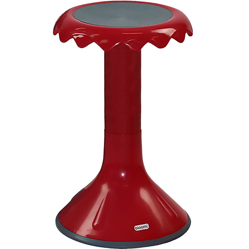 Image for VISIONCHART EDUCATION SUNFLOWER STOOL 520MM HIGH DARK RED from Office Heaven