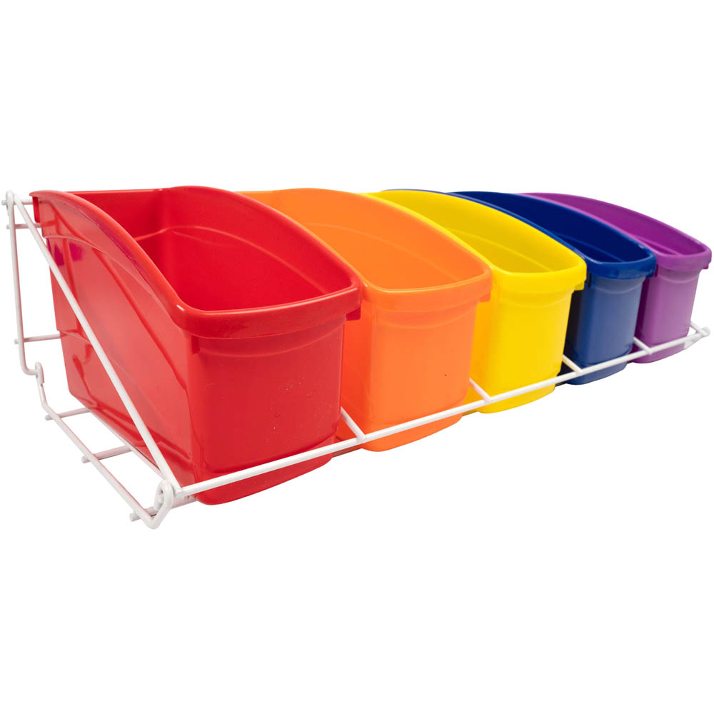 Image for VISIONCHART EDUCATION BOOK TUB DESK CADDY SET ONLY from BusinessWorld Computer & Stationery Warehouse