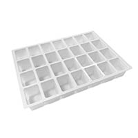 visionchart education letter storage tray insert white