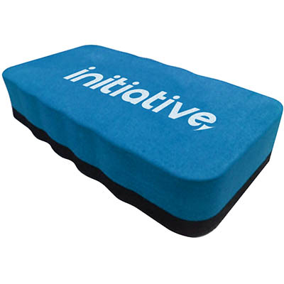 Image for INITIATIVE MAGNETIC WHITEBOARD ERASER BLUE from Challenge Office Supplies