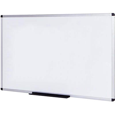 Image for INITIATIVE MAGNETIC WHITEBOARD ALUMINIUM FRAME 600 X 400MM from Prime Office Supplies