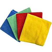 visionchart whiteboard cleaning cloth microfibre 400 x 400mm pack 10