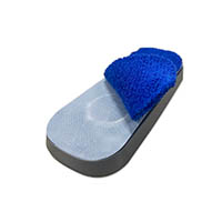 visionchart va806 replaceable fabric eraser pad 125 x 45mm blue pack 5