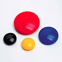 vista magnetic whiteboard buttons round