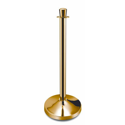 Image for EXECUTIVE Q SENATOR QUEUE STAND GOLD TITANIUM from Clipboard Stationers & Art Supplies